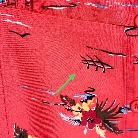 Reformation Denise Midi Dress (Sz XL) Button Down Tencel Red Fiji Print - Picture 15 of 15